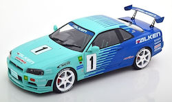 Solido Φιγούρα Μοντελισμού Αυτοκίνητο Nissan Skyline R34 GTR JGTC 2001 #1 Falken σε Κλίμακα 1:18