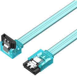 Vention 7-Pin SATA III - 7-Pin SATA III Cable 50cm Μπλε (KDDSD)