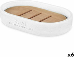 CM Resin Soap Dish White