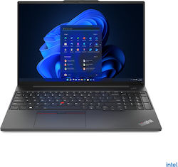 Lenovo ThinkPad E16 Gen 1 (Intel) 16" IPS (Kern i5-1335U/16GB/512GB SSD/W11 Pro) Graphite Black