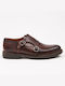 Ferrari Group Men's Leather Casual Shoes Brown