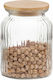 Andrea House Allgemeine Verwendung Glasvase mit Deckel Transparent 1000ml 1Stück