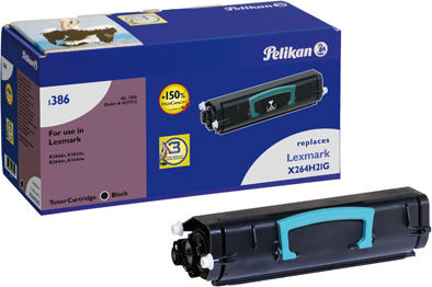 Pelikan Kompatibel Toner für Laserdrucker Lexmark X264H21G Schwarz