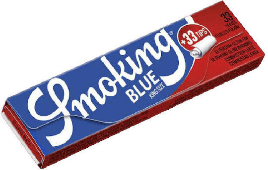 Smoking Zigarettenpapier King Size mit Kegelspitzen 33 Blätter 1Stück