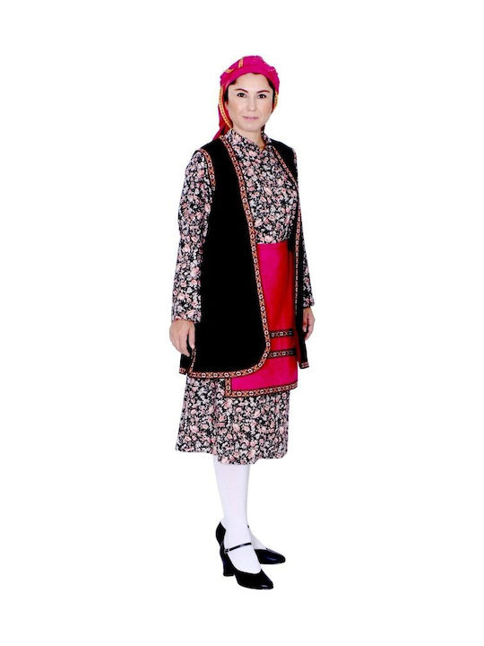 Traditional Costume Epirote Woman with 1 Row Necklace