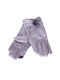 Women's Leather Touch Gloves Gray