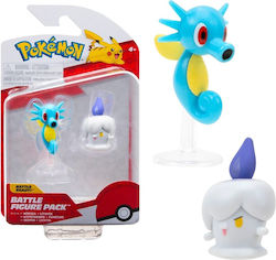 Jazwares Battle Figure Set Horsea And Litwick Pokemon για 4+ Ετών (Διάφορα Σχέδια)
