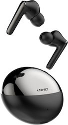 Ldnio T01 Earbud Bluetooth Handsfree Ακουστικά με Θήκη Φόρτισης Μαύρα