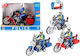 Zita Toys City Service Μοτοσυκλέτα Αστυνομικό Pull Back για 3+ Ετών (Διάφορα Σχέδια) 1τμχ