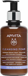 Apivita Cleansing Creamy Cleansing Foam Olive, Lavender & Propolis 200ml