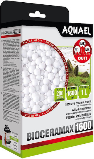 Aquael Bioceramax Βιολογικό Πορώδες Υλικό για Φιλτράρισμα Ενυδρείου 1000ml 1τμχ