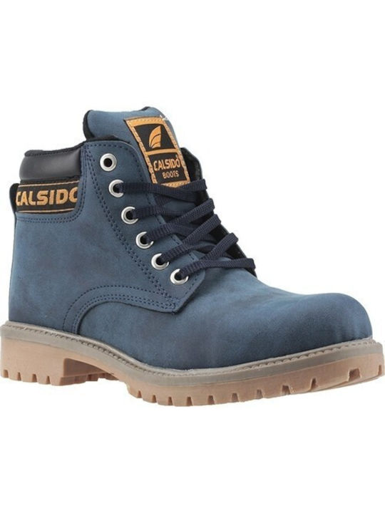 Calsido Kids Boots with Lace Blue