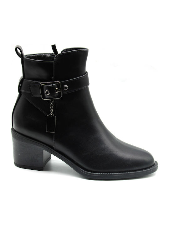 Stiefeletten Damen Schwarz