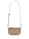 Guess Din piele Geantă de damă Crossbody Bej