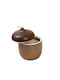 Espiel Scented Candle Jar Brown 1pcs