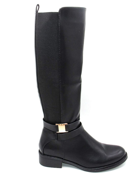 La Bottine Souriante Riding Boots with Zipper Black