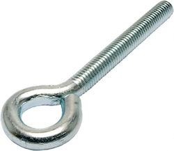 Helix Eye Bolt Galvanized with Diameter M6mm 100pcs Pieces