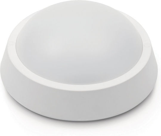 Optonica Plafonieră de Tavan Baie Albă cu LED Integrat