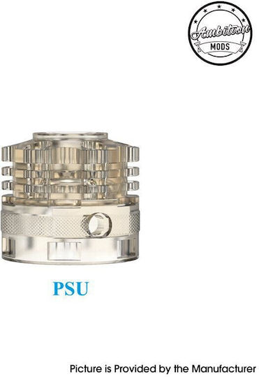Ambition Ambition E-Cigarette Spare Parts Top Cap in Transparent Colour