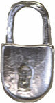 Synchronia Padlock Brass with Key 1pcs