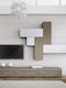 Unitate TV pentru sufragerie Smart 5 Ash-White L101xA33xÎ45buc