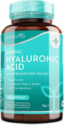 NutraVita Hyaluronic Acid 600мг 90 капси