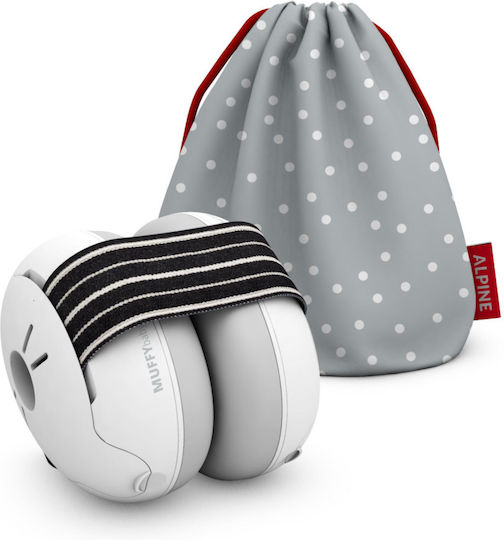 Alpine Muffy Baby Παιδικές Ωτοασπίδες σε Μαύρο Χρώμα ALP25613 2τμχ