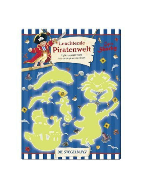 Die Spiegelburg Autocolant Decorativ pentru Copii Perete Fluorescent Sharky 14x8buc 12buc Die Spiegelburg Autocolant Decorativ pentru Copii Perete Fluorescent Sharky 14x8buc 12buc