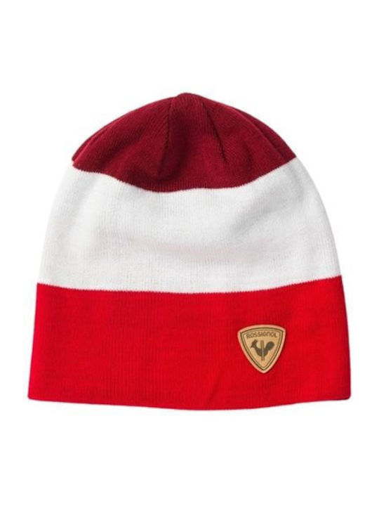 Beanie Unisex Beanie Gestrickt in Rot Farbe