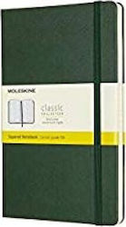 Moleskine Notebook Squared Green