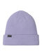 All Day Long Beanie Unisex Σκούφος Πλεκτός σε Μωβ χρώμα