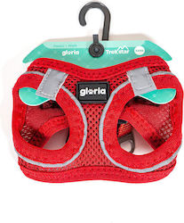 Gloria Dog Strap Harness Trek Star Red Small S6102128
