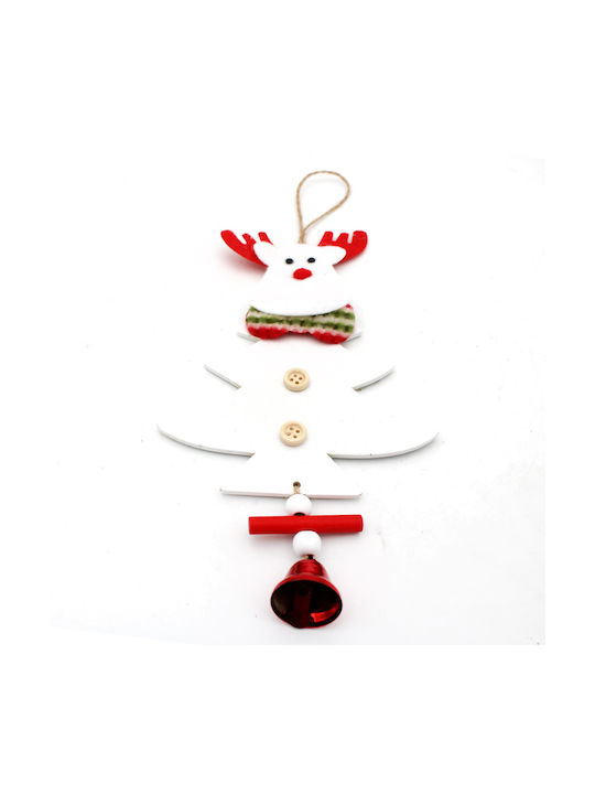 Christmas Wooden Reindeer Ornament