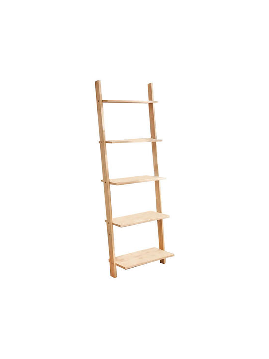 Bookcase Fealor Natural 20x50x170cm