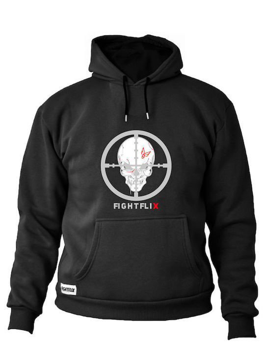 FightFlix Hoodie Black