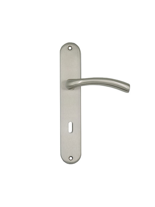 Deco Ceramica Lever Front Door with Plate Pair ...