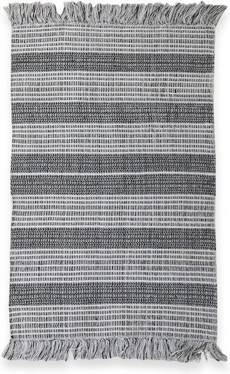 Nef-Nef Homeware Geylord Anti-slip with Fringes Grey