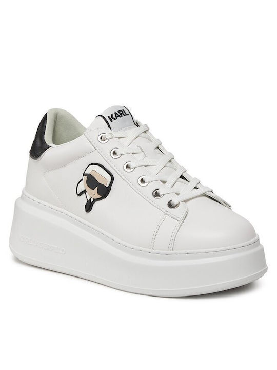 Karl Lagerfeld Femei Sneakers Alb