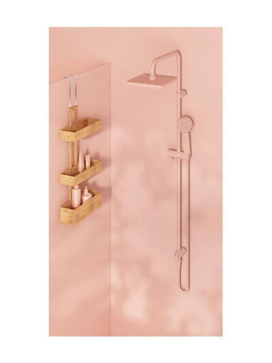 Επιτοίχια Ραφιέρα Μπάνιου Bamboo 28x17.3x74.7cm