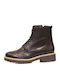 Leather Women's Ankle Boots Black
