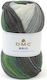 DMC Brio Mixed Green White Gray 422 345m 100g