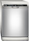 Pitsos Freestanding Dishwasher with Wi-Fi for 12 Place Settings W60xH84.5cm Inox