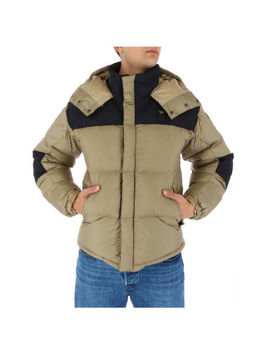 Blauer Men's Winter Jacket Beige