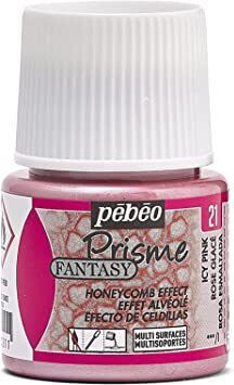 Pebeo Special Craft Paint Pink for Wood, Porcelain and Glass 45ml