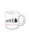 Mug Ceramic White 1pcs