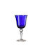 Mario Luca Giusti Glass Liqueur/Ouzo made of Glass in Blue Color Goblet