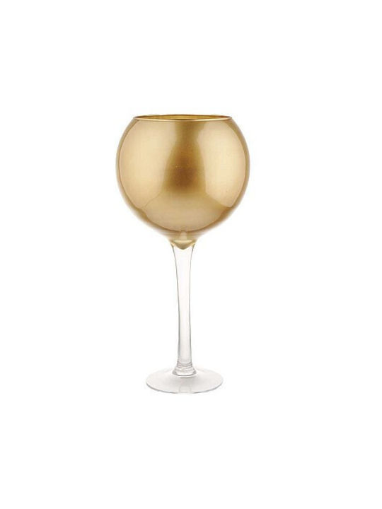 Kaemingk Glass Water made of Glass in Gold Color
