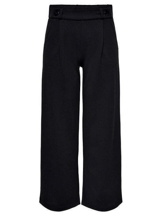 Jacqueline De Yong Women's Fabric Trousers Black