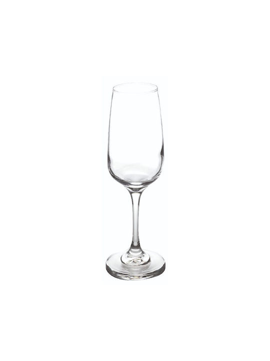GTSA Set de pahare de sampanie din Sticlă Cu picior 247ml 24buc
