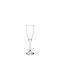 Borgonovo Set of Glasses Champagne made of Glass Stemmed 170ml 6pcs